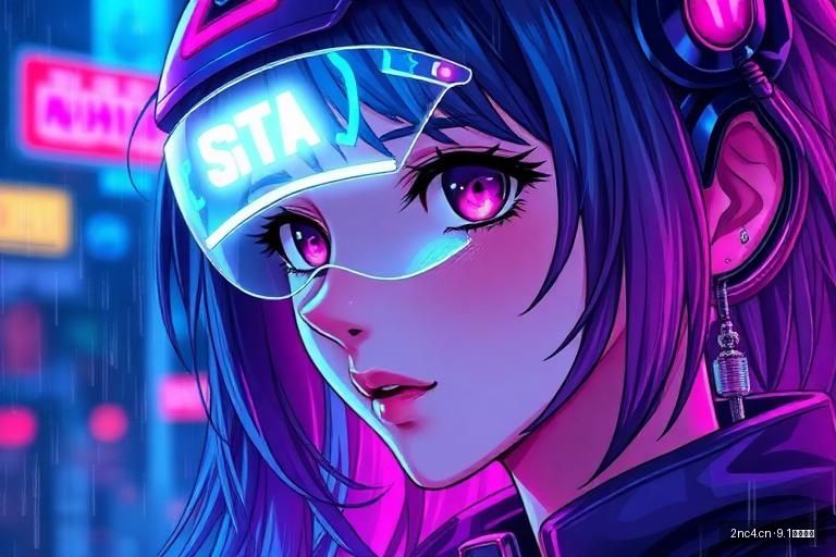 9.1极速漫画 《电幻东京》：赛博风都市日漫